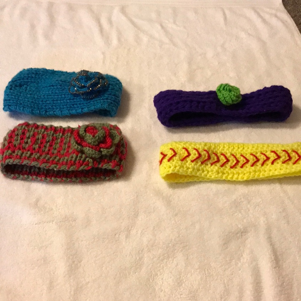 Crocheted headbands